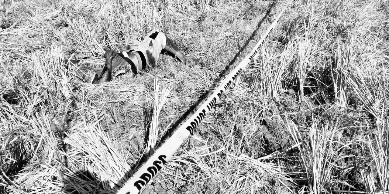 Bangkay sang e-bike driver nga may pilas sang pagkabuno nakit-an sa tunga sang talamnan sa Dumangas