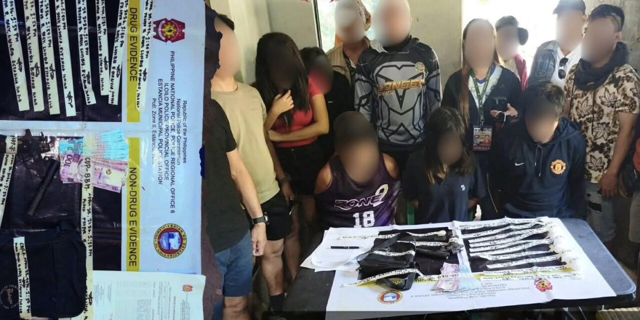 5 dakup lakip ang duha ka menor-de-edad sa drug bust operation sa Estancia; Masobra P3 million nga balor sang suspected shabu na-recover
