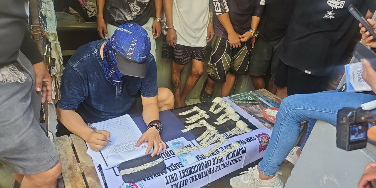 P3.8 million nga balor sang suspected shabu na-recover sa drug bust operation sa Estancia; 5 nadakpan