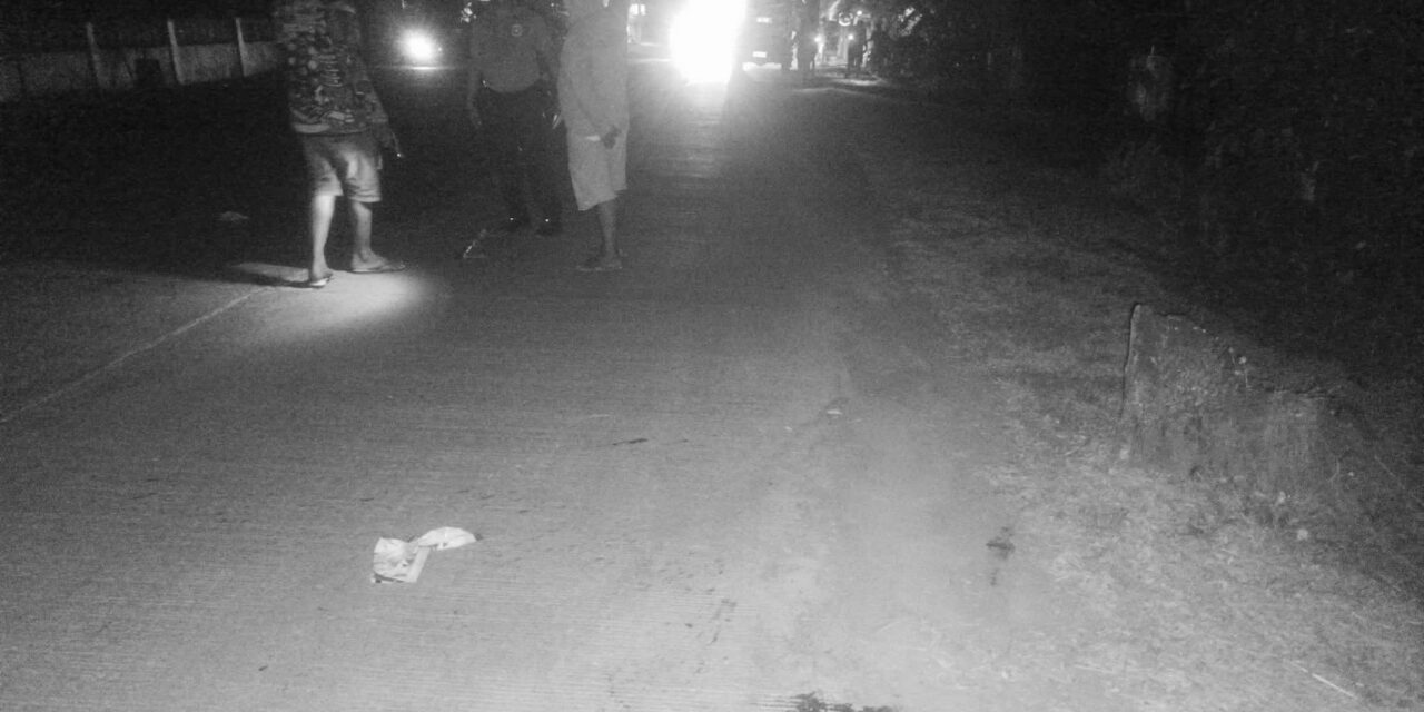 1 patay, 1 pilason sang nakabunggo ang motorsiklo sa isa pa ka motorsiklo sa Lambunao