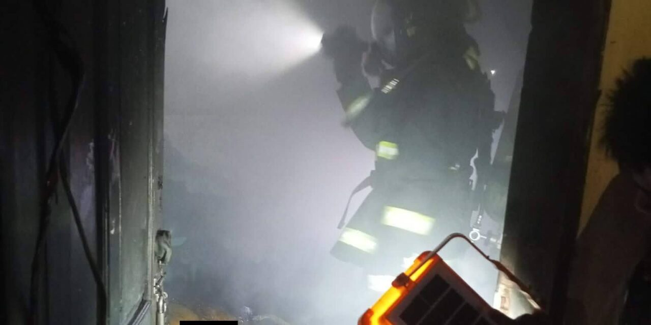 72-anyos nga evacuee patay sang nasunog ang SK Office sa Bansag, Lambunao