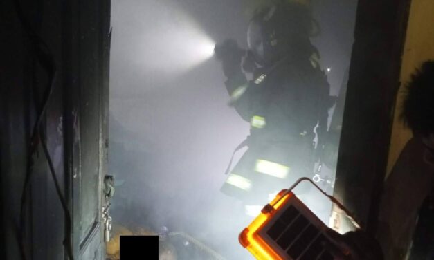 72-anyos nga evacuee patay sang nasunog ang SK Office sa Bansag, Lambunao