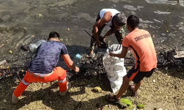 Oil spill nasiplatan sa kadagatan nga sakop sang Jordan, Guimaras