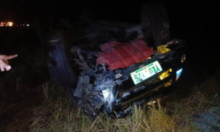 Pick up naglapaw kag nagbaliskad sa talamnan sa Oton; Tricycle nga ginasundan nagbaliskad