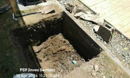 Vintage bomb nakutkutan sa construction site sa Jaro Plaza