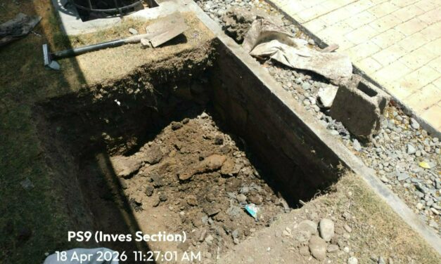 Vintage bomb nakutkutan sa construction site sa Jaro Plaza