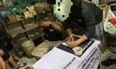 High value individual nakuhaan sang tunga sa million nga balor sang suspected shabu sa Barangay Baldoza, La Paz