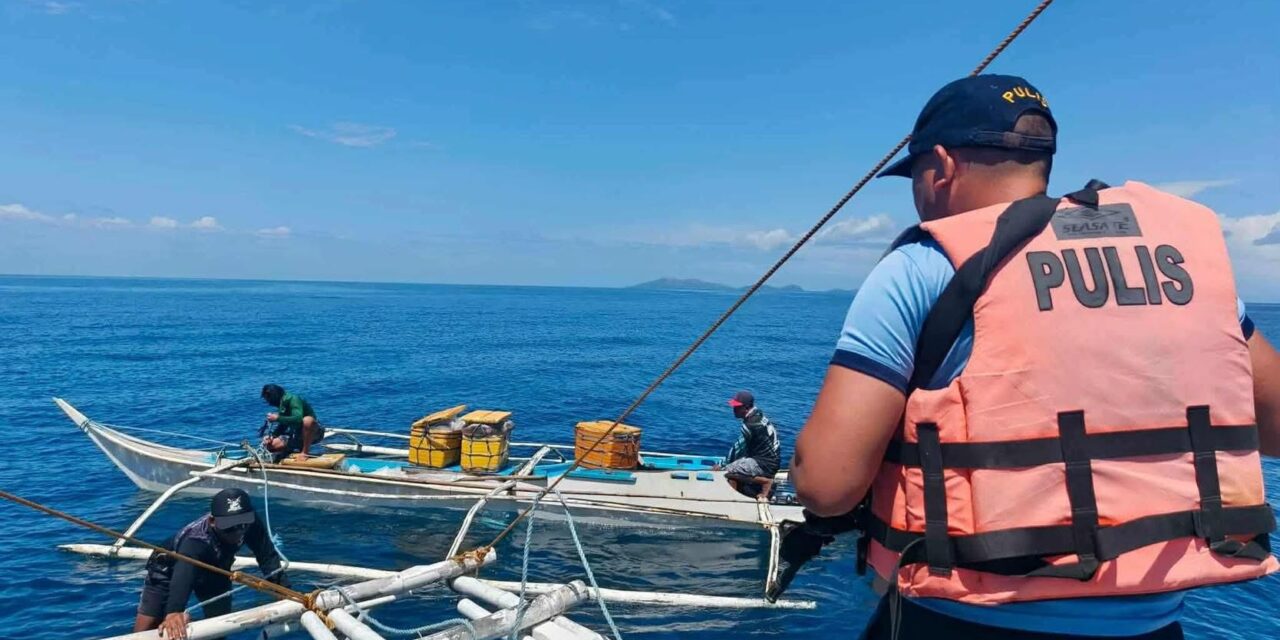 2 arestado sang Iloilo Provincial Bantay Dagat TasK Force tungod sa dynamite fishing sa Carles