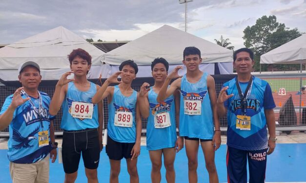 Taga-Iloilo, Capiz, kag Antique nagguba sang record sa 4x100m relay sa Palarong Pambansa 2026