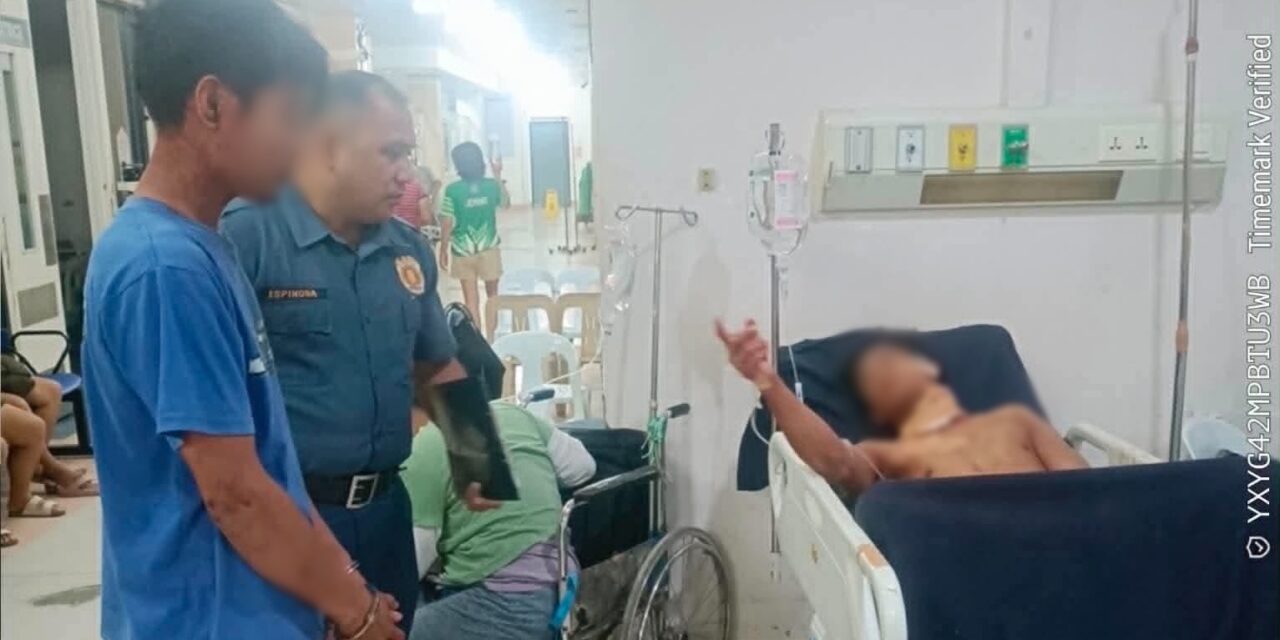 Construction worker ginbuno sang kasubong nga construction worker sa Brgy. Ortiz, City Proper; Suspek nadakpan