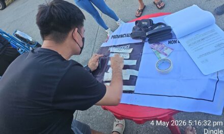 Malapit P1 million nga balor sang suspected shabu na-recover sa drug buy bust sa Dingle; Barangay tanod lakip sa nadakpan