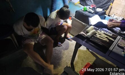 Masobra P3.6 million nga balor sang suspected shabu na-recover sa drug bust operation sa Estancia; anay maestro nga isa sa mga subject nakapalagyo