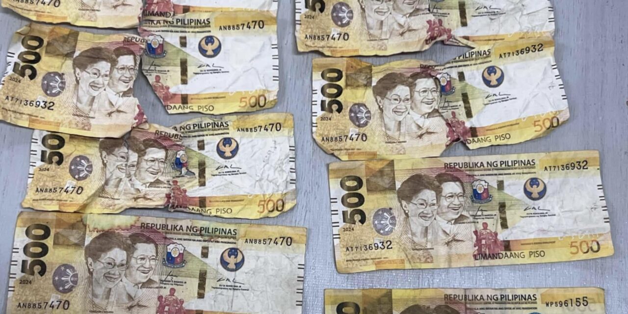 Nagbakal gamit ang peke nga kwarta sa Jaro Big Market arestado; dugang nga fake P500 bill nakumpiskar