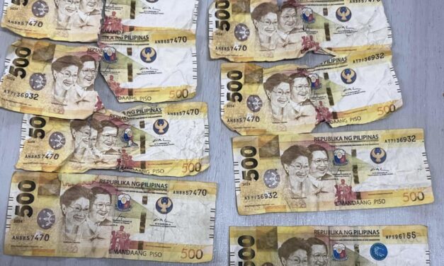 Nagbakal gamit ang peke nga kwarta sa Jaro Big Market arestado; dugang nga fake P500 bill nakumpiskar