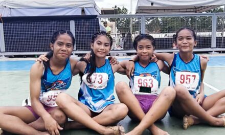 4 ka Ilonggo athletes halin sa Concepcion kag Carles naghimo sang record sa Palarong Pambansa 4x100m relay