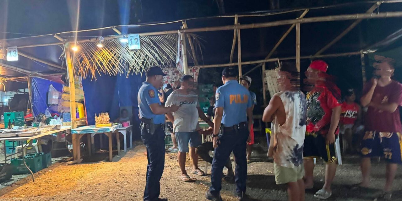 Tourist guide nga naglagaw sa foodfest sang Tangyan Festival sa Igbaras ginbuno