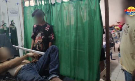 Magparyentihanay pilason sang nabun-an samtang naga-inom sa fiesta sa Sitio Kalagutay Sur, Brgy. Magdungao, Passi City