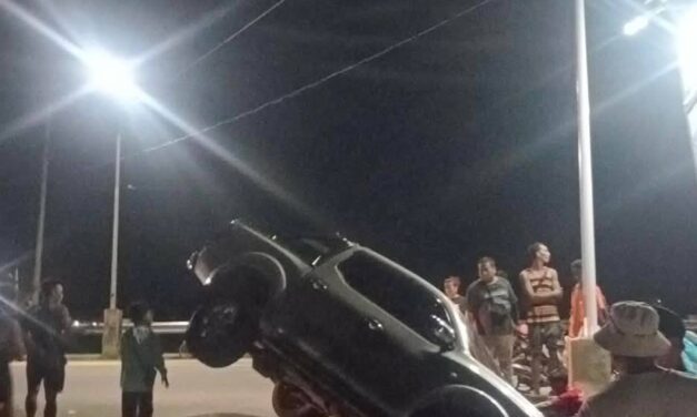Pick up nahulog sa talamnan sa Radial Road sakup sang Leganes