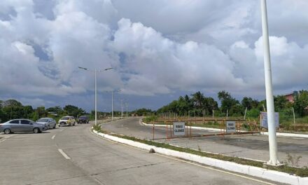 Katunga sang dalan sa Sunset Boulevard nga sakop sang Cagbang, Oton ginpasiraduhan tungod wala mabayaran sang DPWH6 ang nakasugtan nga P28 million