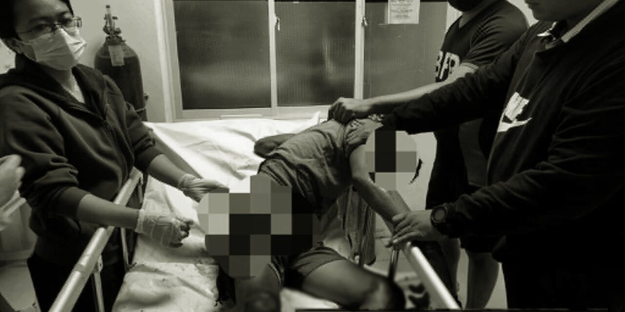 Driver sang motorsiklo nga nag-inum inom sa videokehan pilason sang gintiro sa Passi City