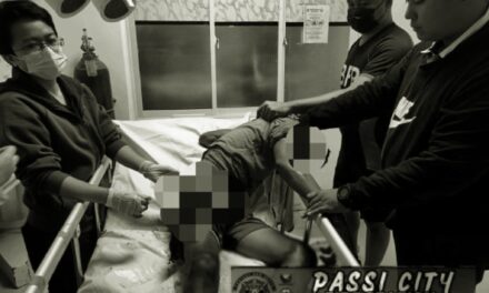 Driver sang motorsiklo nga nag-inum inom sa videokehan pilason sang gintiro sa Passi City