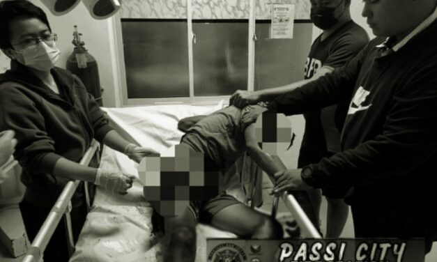 Driver sang motorsiklo nga nag-inum inom sa videokehan pilason sang gintiro sa Passi City