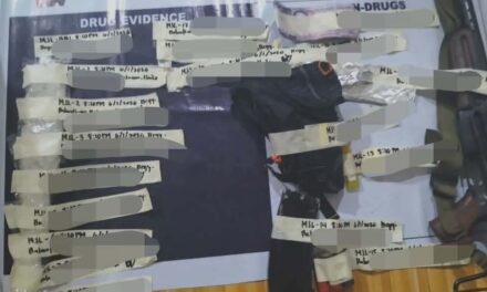 P3.3 million nga balor sang suspected shabu, pusil na-recover sa drug bust operation sa Balasan; menor-de-edad lakip sa mga nadakpan