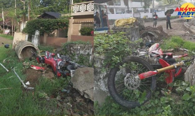 Backrider nga natulugan, patay sang nahulog sa ginasakyan nga motorsiklo sa San Miguel