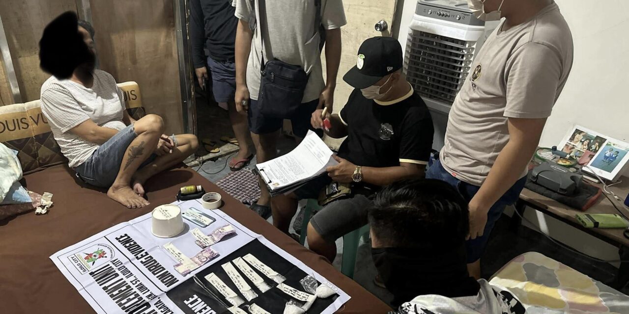 Malapit P1 million nga balor sang suspected shabu na-recover sa drug buy bust operation sa Lanit, Jaro