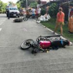 Driver sang motorsiklo patay sang naglapaw sa karsada kag nakabunggo sa stockpile sa Maasin; motorsiklo nagtabog kag naigo ang isa pa ka motorsiklo