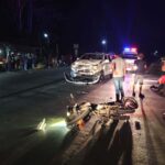 Driver sang motorsiklo patay sang nakabunggo sa Toyota pickup sa Santa Barbara