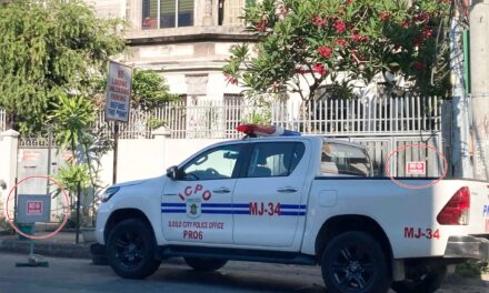 PRO 6 nagmandu na sa ICPO nga imbestigaran ang sakay sang patrol car nga nag-park sa “No Parking” zone sa City Proper