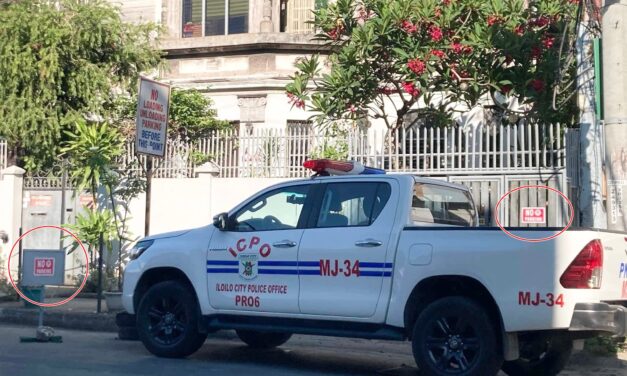 PRO 6 nagmandu na sa ICPO nga imbestigaran ang sakay sang patrol car nga nag-park sa “No Parking” zone sa City Proper