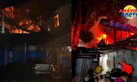 2 ka balay totally damaged, 1 partially damaged sang nasunog sa Barangay Democracia, Jaro