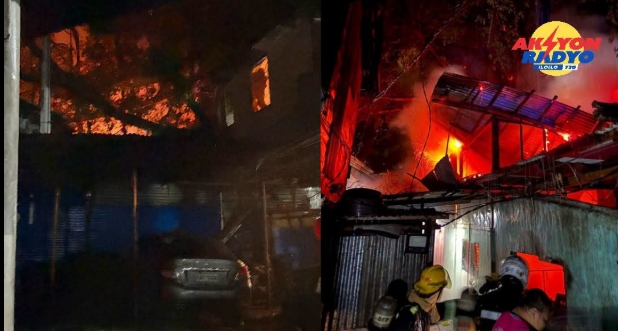2 ka balay totally damaged, 1 partially damaged sang nasunog sa Barangay Democracia, Jaro