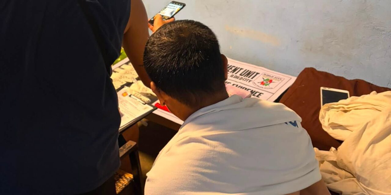 1st Kagawad sang Brgy. Ortiz, City Proper dakup sa drug buy bust operation