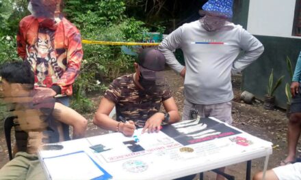 Malapit P100,000 nga balor sang suspected shabu nakumpiskar sa Dingle