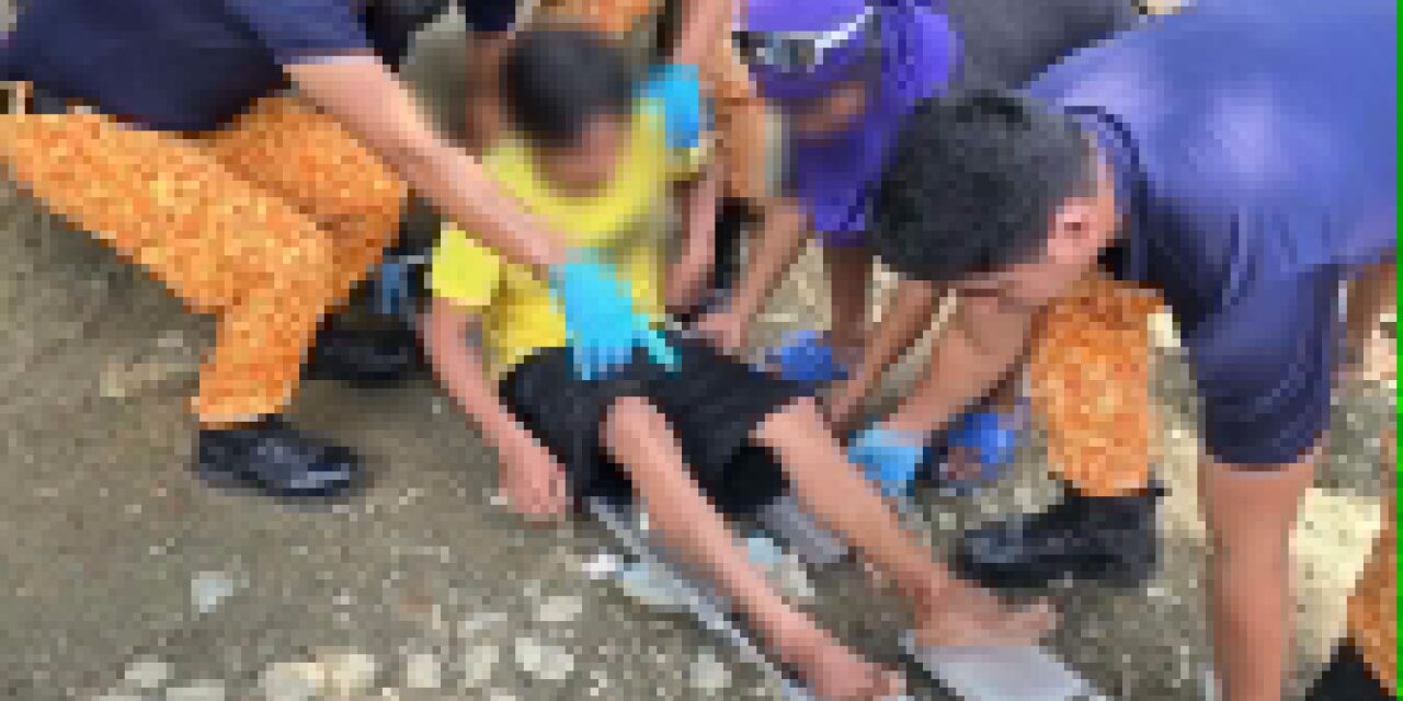 2 ka construction workers pilason sang nahulugan sang mga bato sa ginakay-o nga dalan sa Passi City