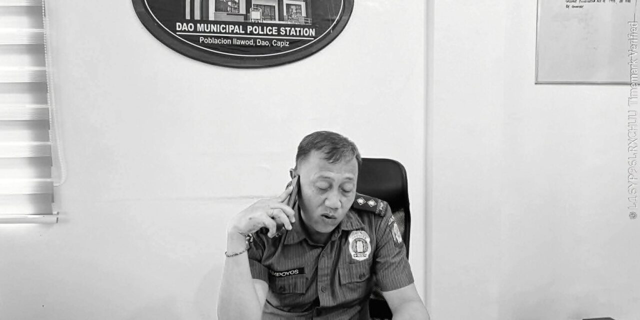 Police Captain patay sang gintiro sa KTV Bar sa Pontevedra, Capiz; Biktima off-duty sang natabo ang krimen