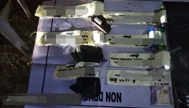 Masobra P1 million nga balor sang suspected shabu, pusil na-recover sa subject sang drug buy bust operation sa Brgy. Igang, Pototan