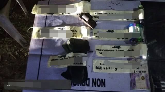 Masobra P1 million nga balor sang suspected shabu, pusil na-recover sa subject sang drug buy bust operation sa Brgy. Igang, Pototan