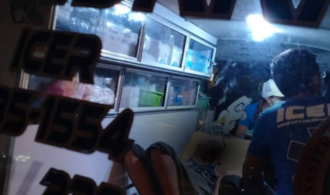 4 ka nagpa-“ihi” sang gasolina sang motorsiklo sa Arevalo, pilason sang na-aksidente samtang nagapalagyo