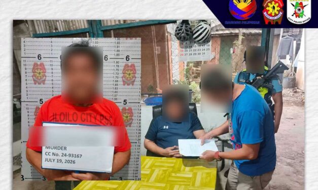 Suspect nga nag-hit-and-run sa mag-asawa sa Pandac, Pavia sang Hunyo 1, 2024 arestado sang ginserbihan sang arrest warrant sa kaso nga murder