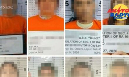 70 ka mga pugante na-aresto sang Iloilo City Police Office sang Hulyo