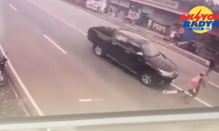 Nagatabok sa dalan patay sang nabungguan sang pick up sa Dingle