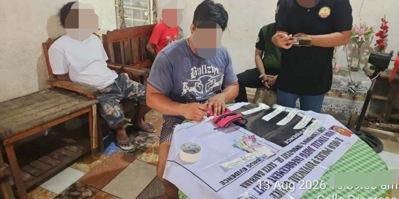 2 arestado sa drug bust operation sa Leganes