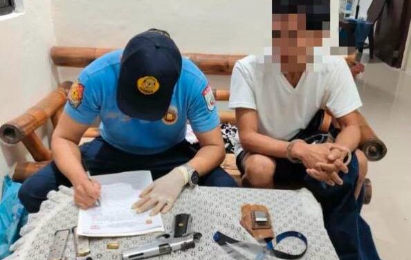 Pusil kag mga bala nakumpiskar sa pag-implementar sang search warrant sa Leganes