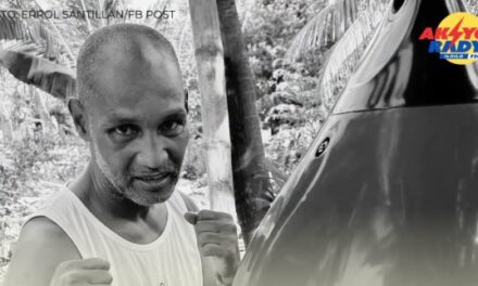 Former Ilonggo World Boxing Federation Welterweight champion William Magahin napatay sa na-heart attack