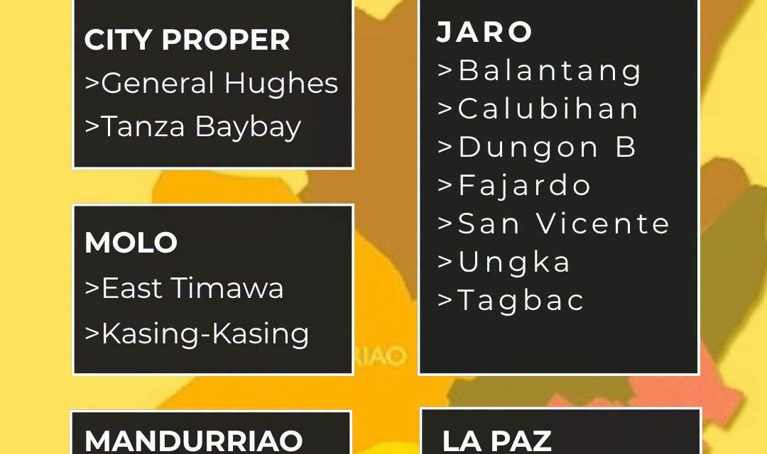 ICPO: 134 ka barangays sa Iloilo City “drug-cleared” na