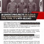 16 ka “ghost” projects sa idalom sang NTF-ELCAC natukiban sa Iloilo province – BAYAN Panay